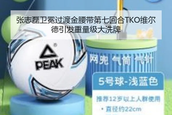 张志磊卫冕过渡金腰带第七回合TKO维尔德引发重量级大洗牌